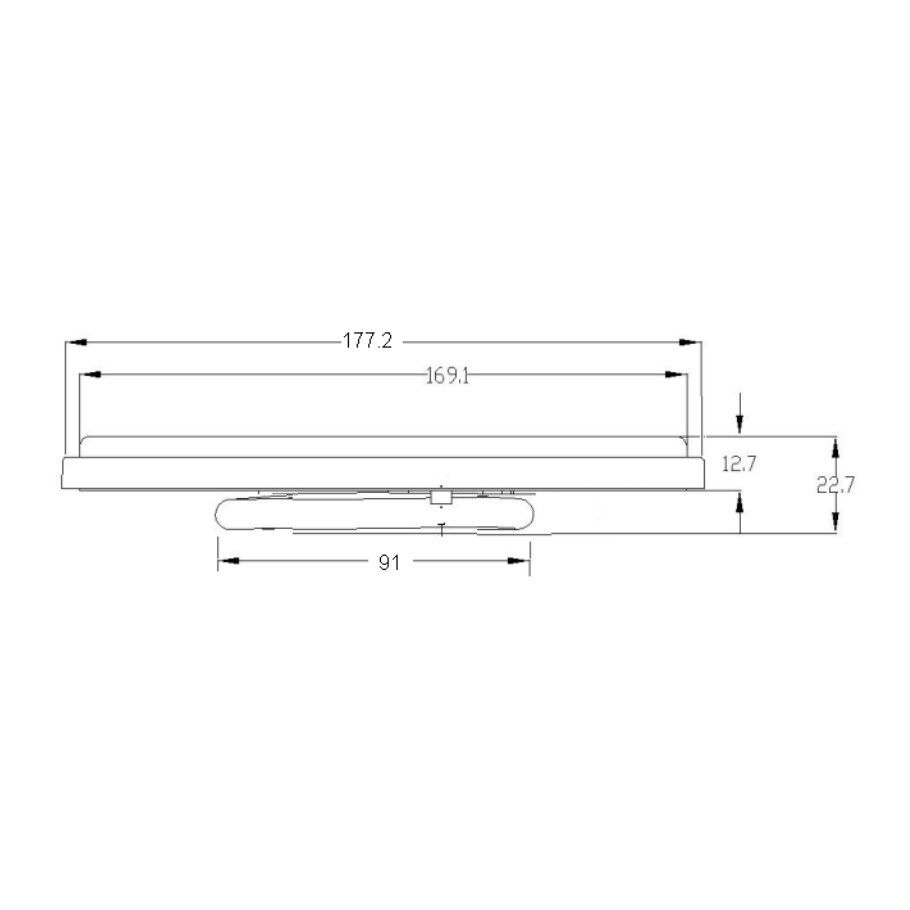 Лампа светодиодная для прожектора Aquaviva 252LED (21Вт) White