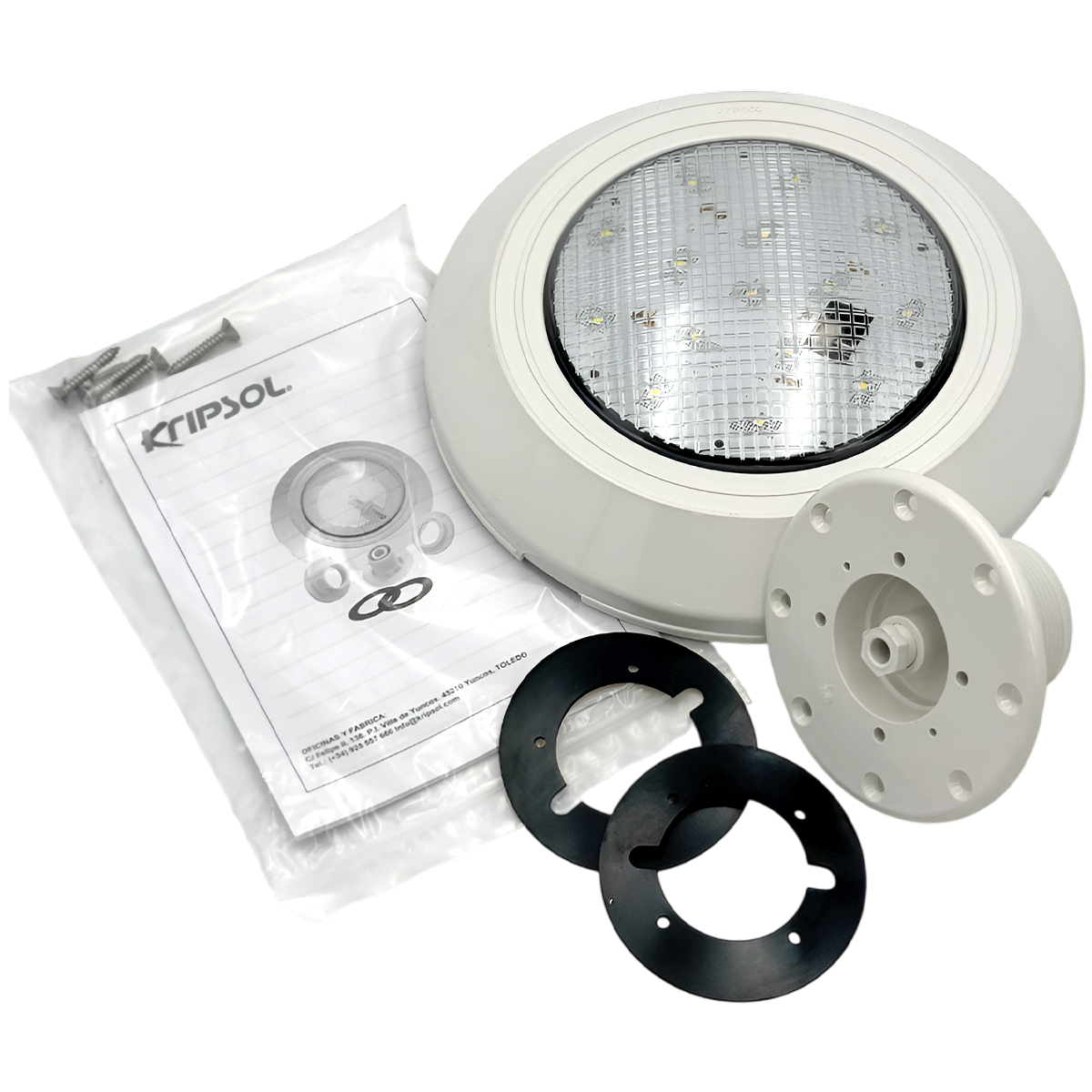 Прожектор плоский Kripsol PEL110 25w/12v под лайнер